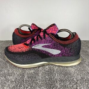 Brooks Bedlam Support Running Shoes Women's Size 9.5 Black Pink Purple Athletic